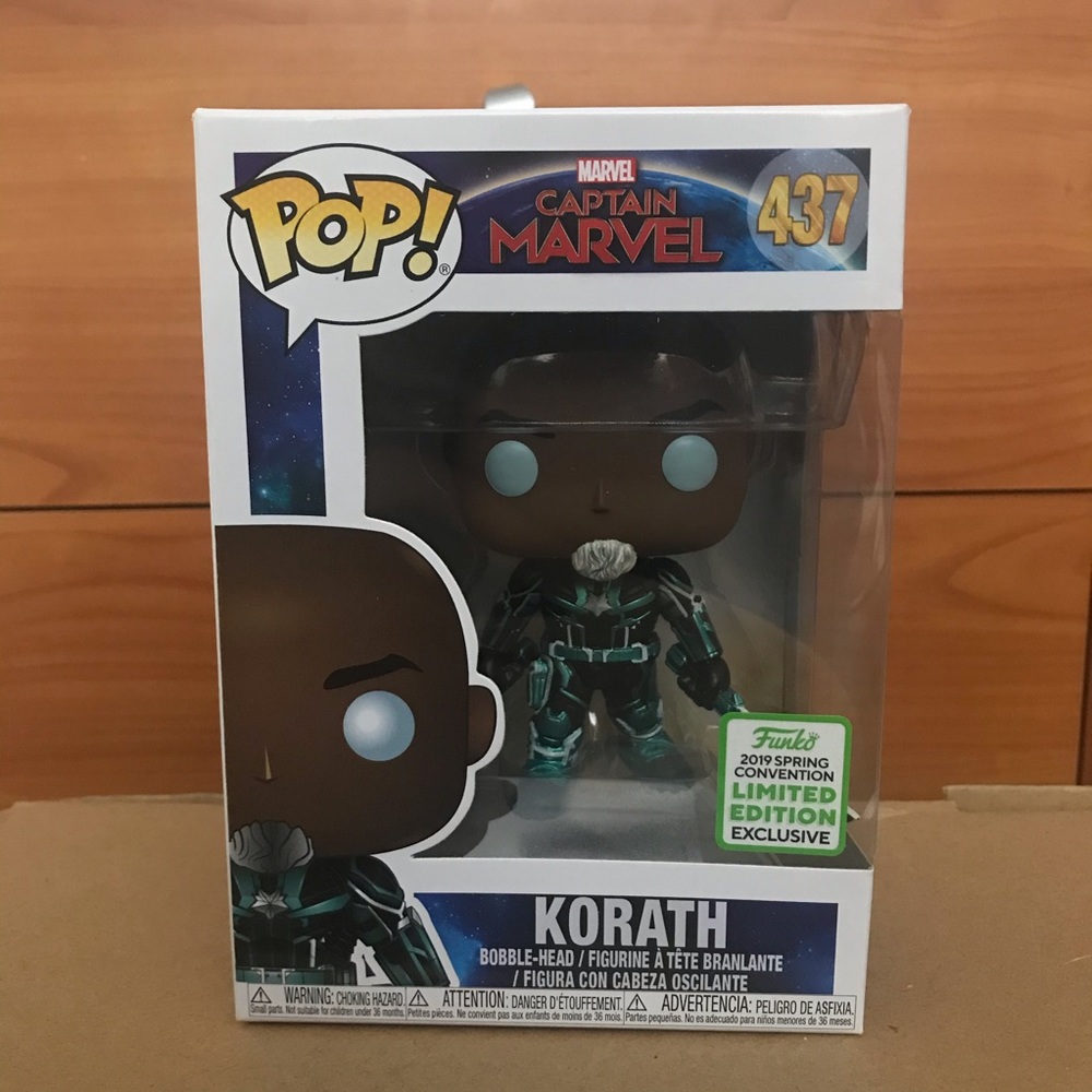 Funko POP Captain Marvel Korath 437LIMITED EDITION